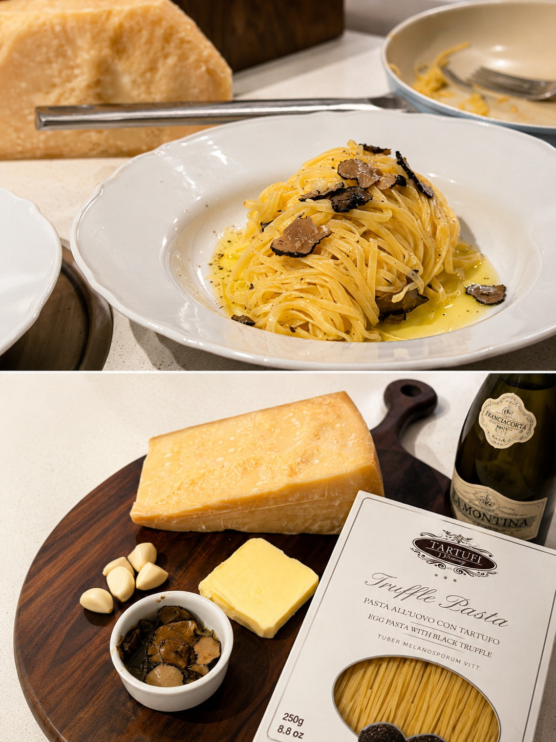 Tagliolini à la Truffe Noire et Parmigiano